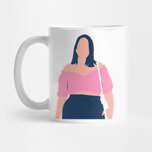 Girl Power: Empowered and Unstoppable Mug